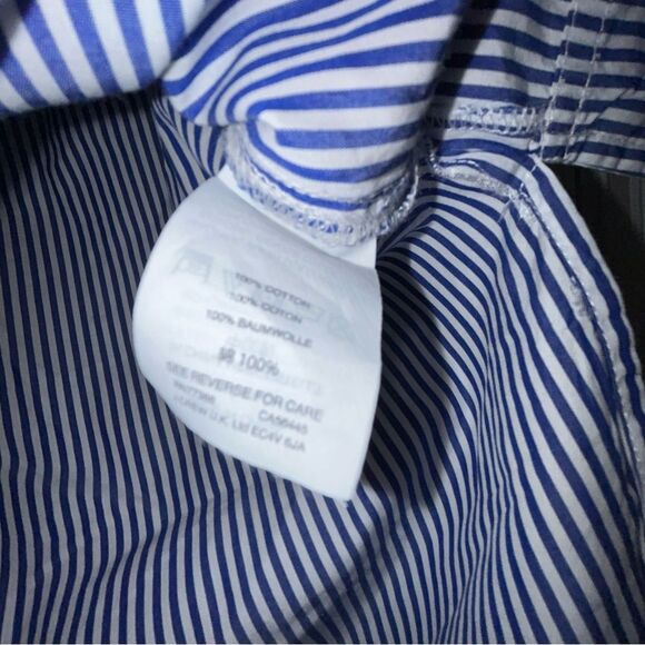 J.Crew Stripe Print Long Sleeve Blouse Shirt Top - Picture 5 of 9